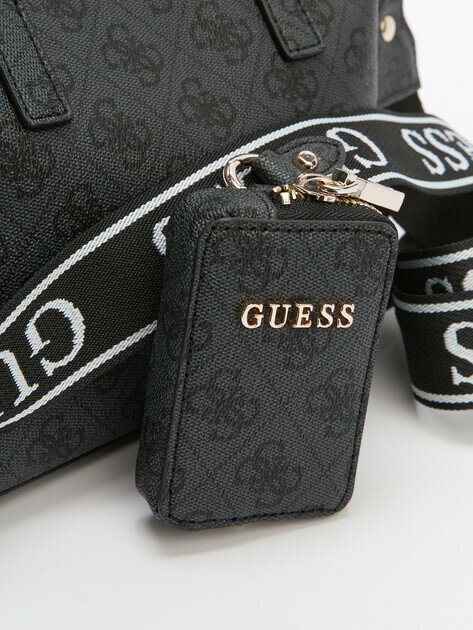 Сумка тоут GUESS, темно-серый — фото 1