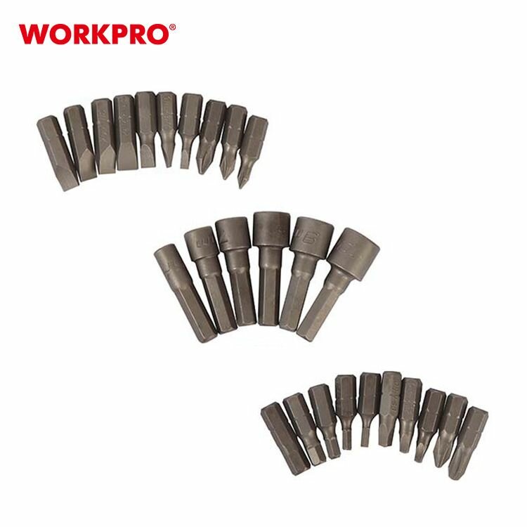 Набор отверток WORKPRO, с трещоткой 2X Drive, 29 шт, WP221052 — фото 1