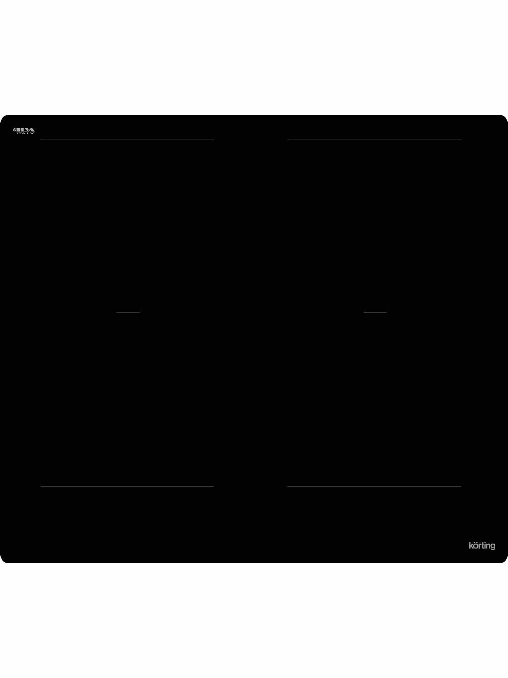 Встраиваемая индукционная панель KORTING HIB 65900 HID, официальная гарантия