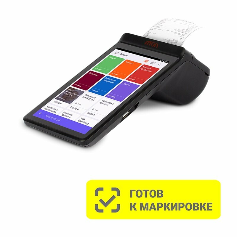 Смарт-терминал АТОЛ Sigma 7 (Без ФН, 5.0, с автоматическим тарифом SIGMA и ИТС, арт. 62098) — фото 1
