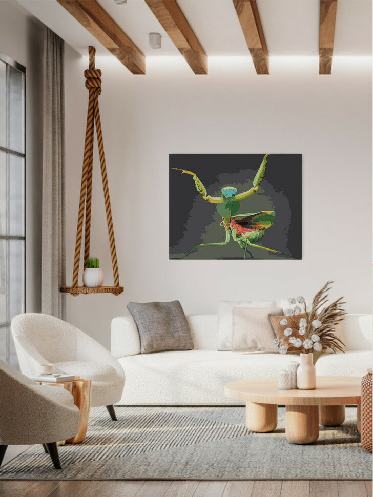 Картина по номерам "Богомол" — фото 1