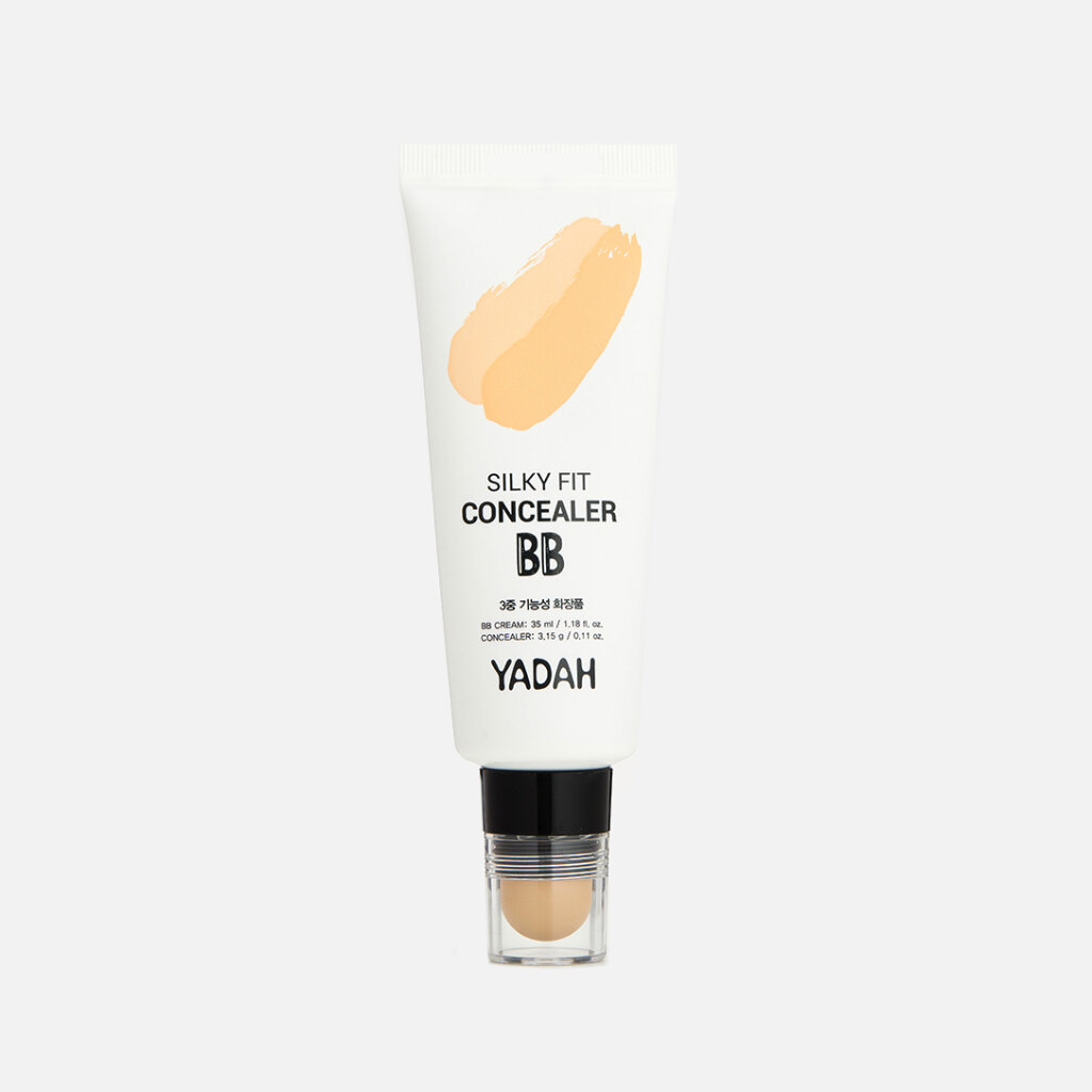 Yadah Консилер Concealer и BB крем SILKY FIT LIGHT BEIGE 3,15гр+35мл