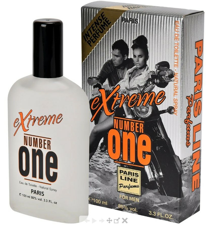 Paris Line Parfums "Number One "Extreme" туалетная вода мужская 100мл