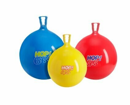 Мяч "Hop" 45 см (желтый) — фото 1