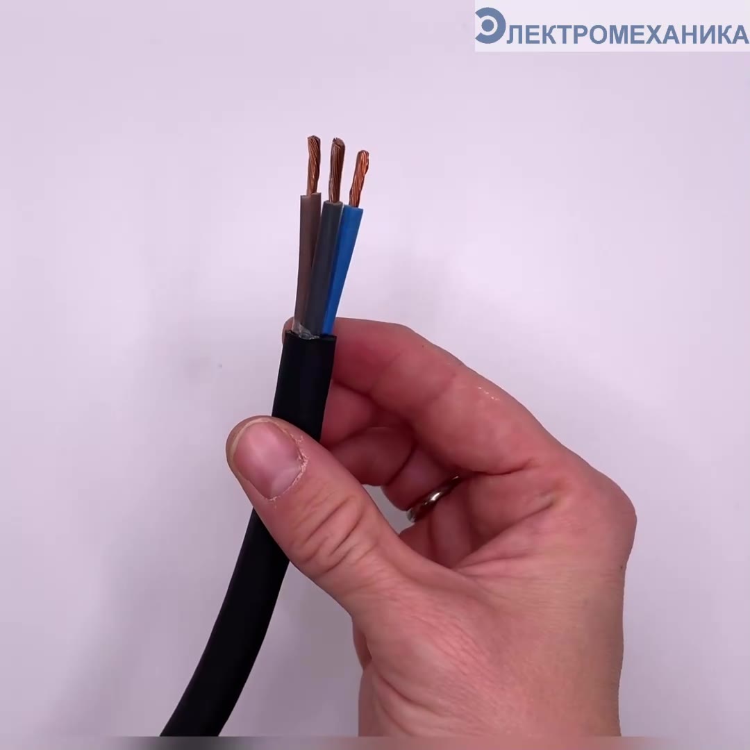 Силовой кабель Конкорд КГхл 3х2,5 мм, 20 м ГОСТ для нестационарной прокладки (гибкий), холодостойкий — фото 1