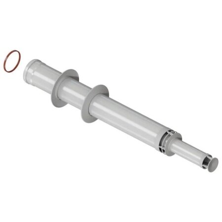 Труба коакс. Ø60/100 с наконечником 900 антилед ROMMER (RCA-6010-001751)