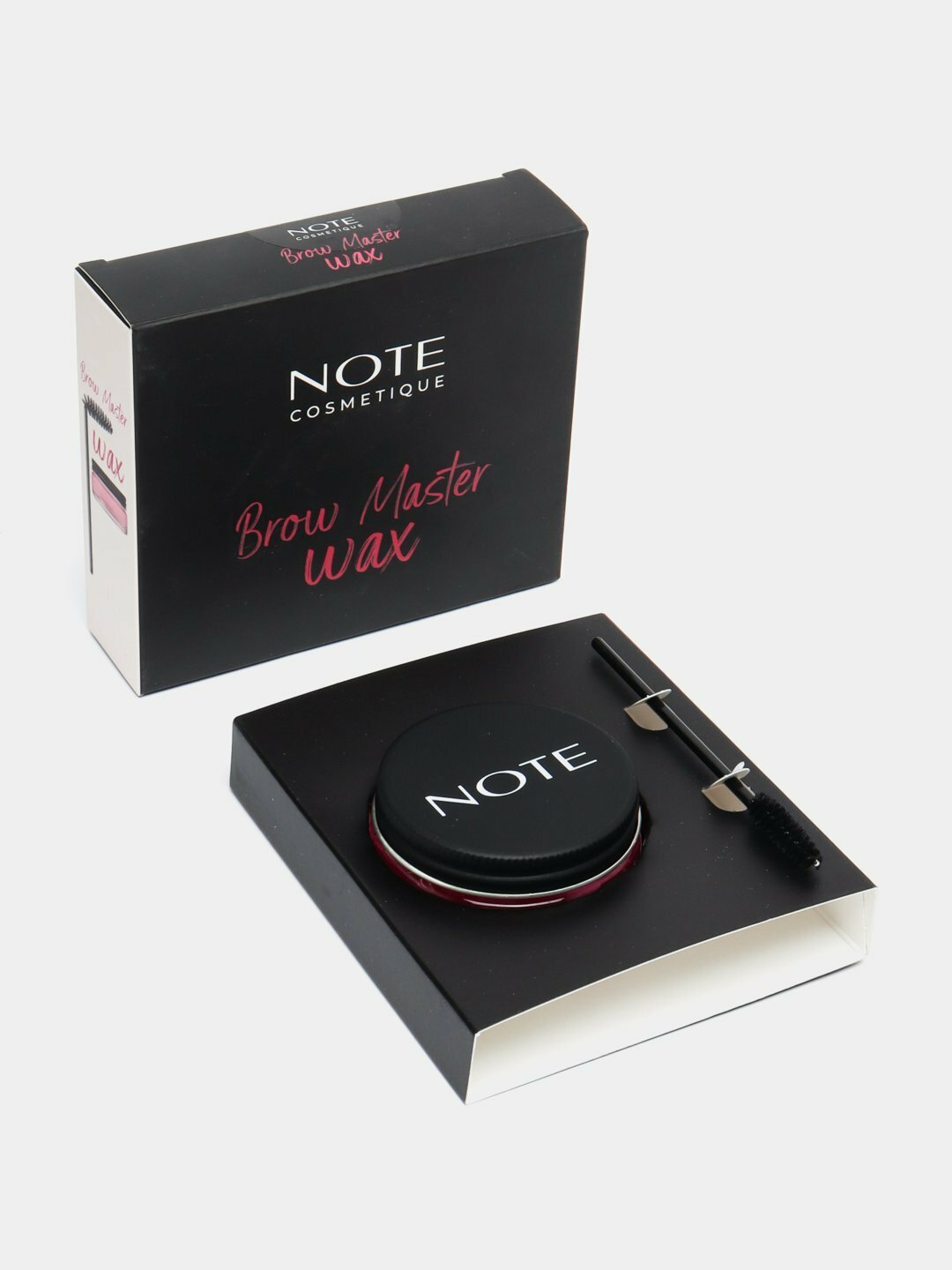 Гель для бровей Savdo "My Note Eyebrow Master", черный, жидкая текстура — фото 1