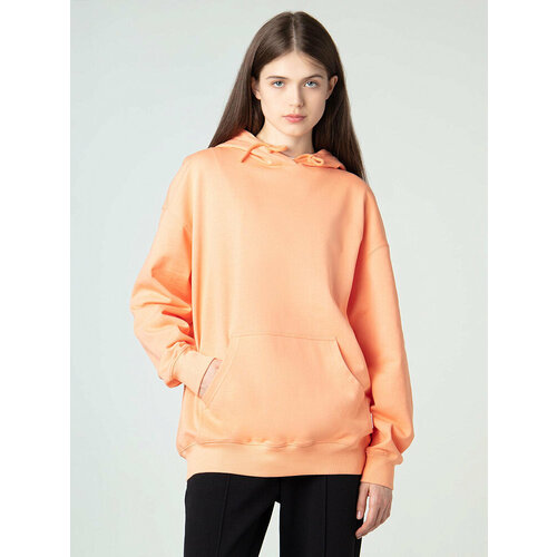 фото Худи streetbeat hoodie oversize, 1 шт., размер xs, , оранжевый