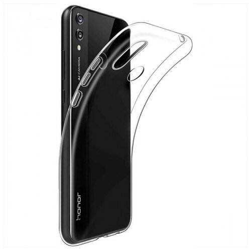 Clear Case Прозрачный TPU чехол 2мм для Huawei Honor 8C clear case прозрачный tpu чехол 2мм для iphone 11