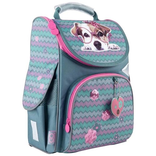 Рюкзак школьный GoPack Education каркасный Sweet puppy 5001-3