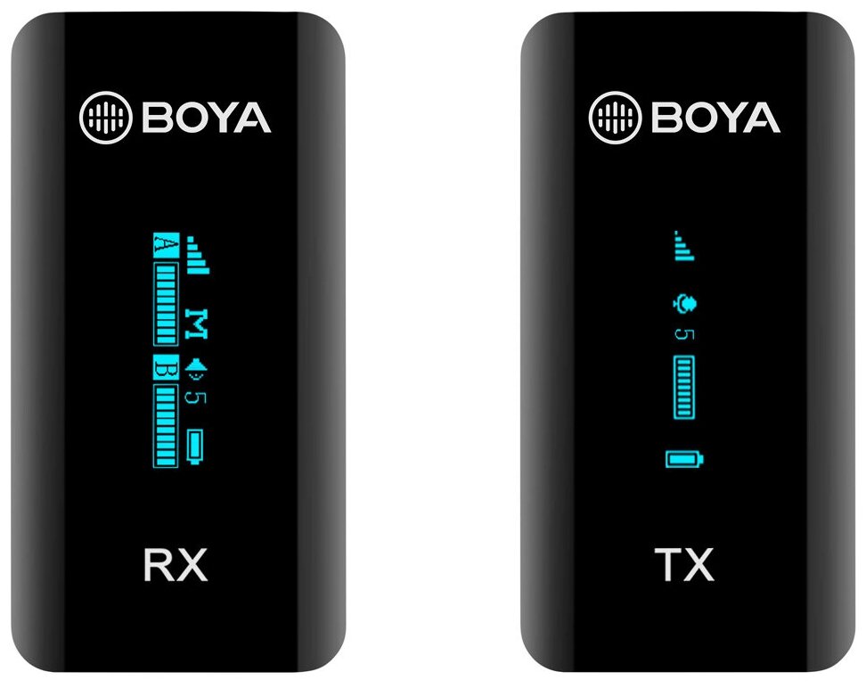 Беспроводная система Boya BY-XM6-S1 TX+RX 3.5 мм TRS + TRRS