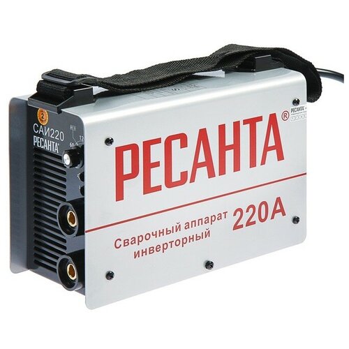 Сварочный аппарат инверторный Ресанта САИ 220 66 кВт 10-220 А электроды 1426400₽