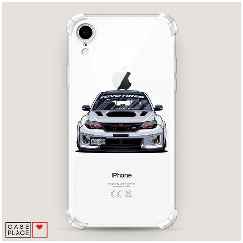 фото Чехол силиконовый противоударный iphone xr (10r) toyo tires subaru case place