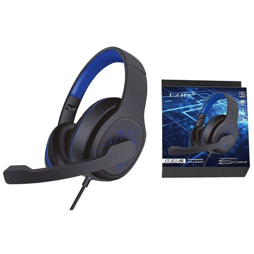 Наушники игровые EZRA GE05 с микрофоном 35 мм 1027₽