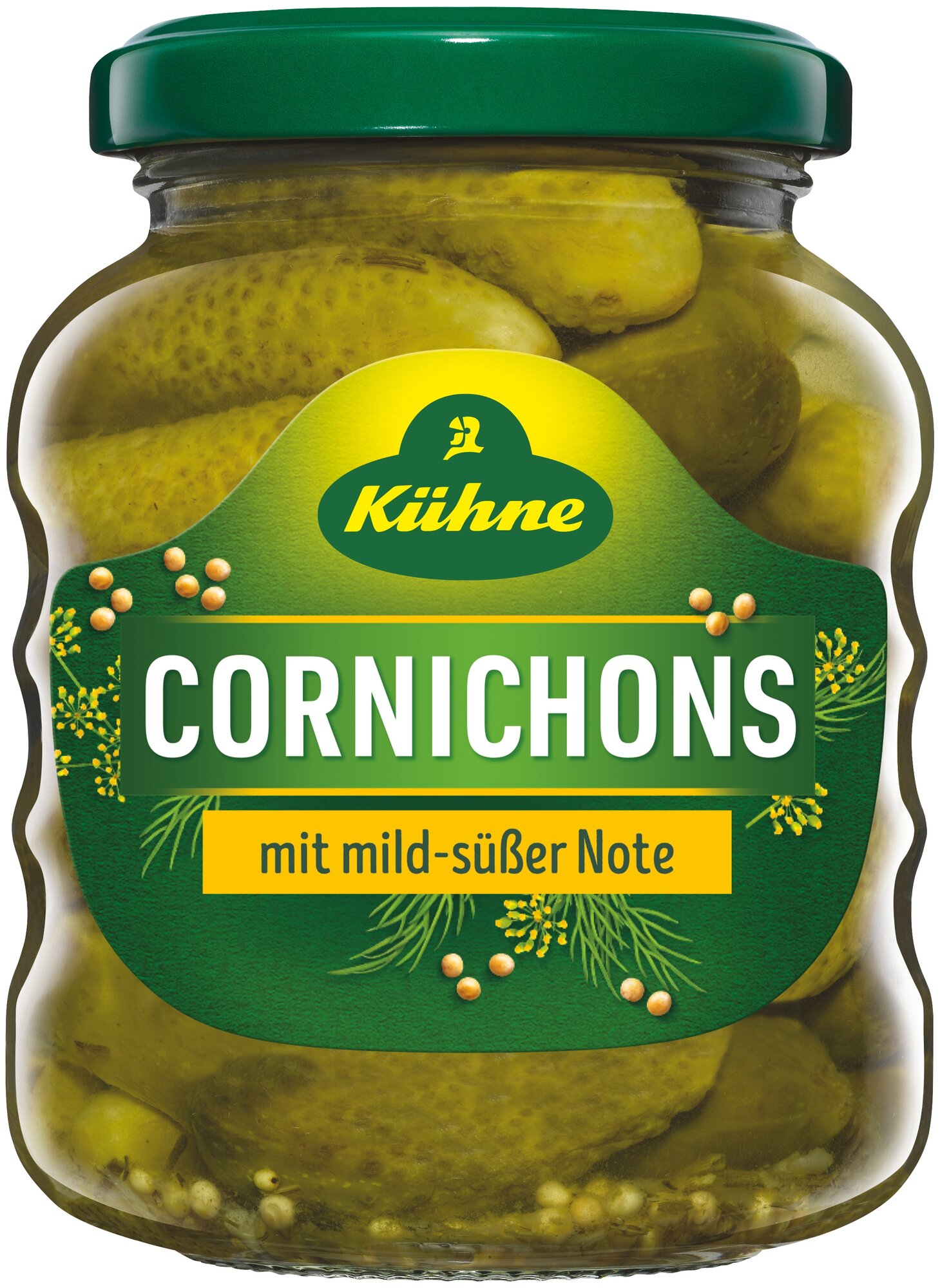 Корнишоны Kuhne Cornichons sweet сладкие, 180 г