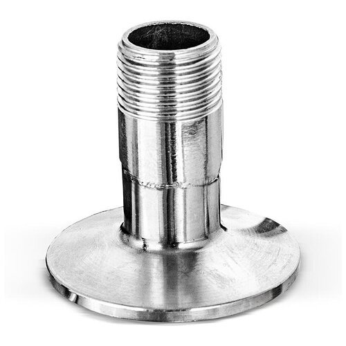 Переход кламп 1,5 дюйма на резьбу 1/2 дюйма чзда Переход кламп 1,5 дюйма на резьбу 1/2 дюйма