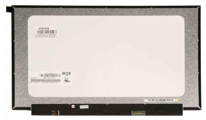 Матрица 15.6 Matte NT156FHM-N61, WUXGA FHD 1920x1080, 30 Lamels DisplayPort, cветодиодная (LED), Chi Mei, slim