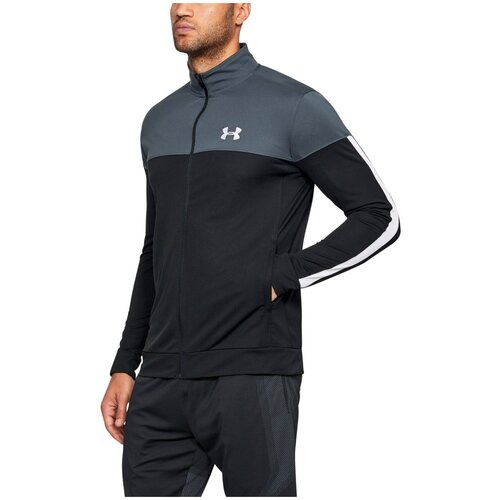 Толстовка Sportstyle Pique JKT Under Armour Черный/серый XS