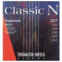 Thomastik CR127 Classic N Комплект струн для акустической гитары, нейлон/посеребренная медь 027-043