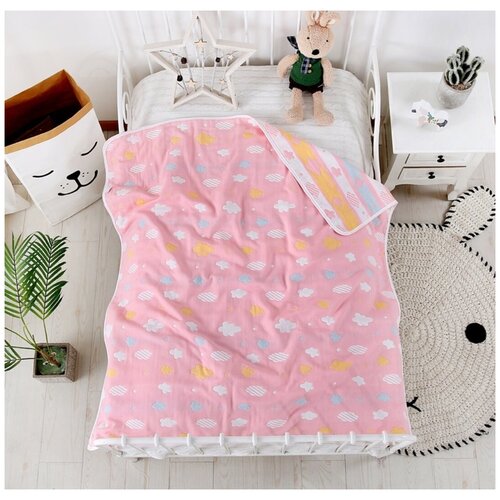 фото Плед muslin blanket 100х90см из шести слоев муслина нет бренда