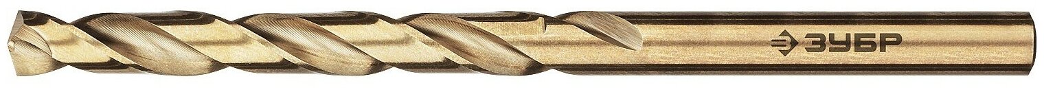 Зубр Сверло по металлу кобальт Профессионал (7х69х109 мм Р6М5К5 класс А) ЗУБР 29626-7