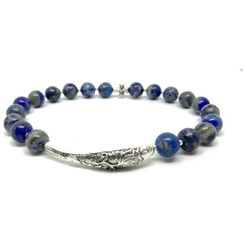 фото Православный браслет-четки из афганского лазурита иисусова рыбка ixtis буйнова н.е.