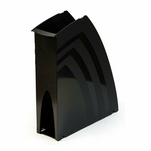 Лоток вертикальный Buro Престиж 285x240x70 пластик черный 1370₽