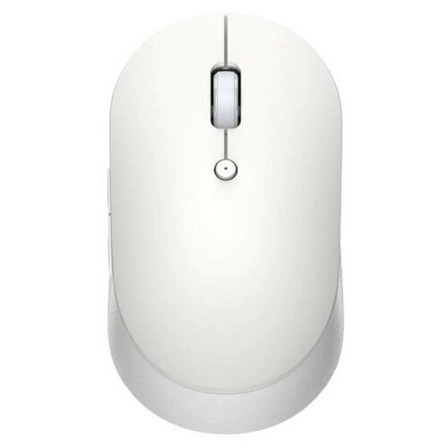 Мышь Xiaomi Mi Dual Mode Wireless Mouse Silent Edition, беспроводная, 1300 dpi, usb, белая