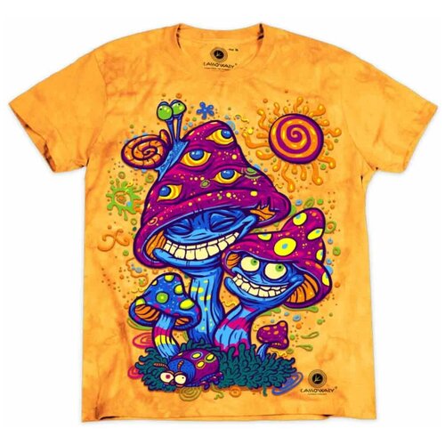 Футболка с грибами Cassowary TDT 049 Funny Mushrooms