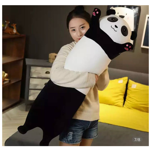 мягкая игрушка подушка панда мягкая подушка панда игрушка подушка панда панда 20 см Мягкая игрушка Панда / Игрушка подушка антистресс 110 см