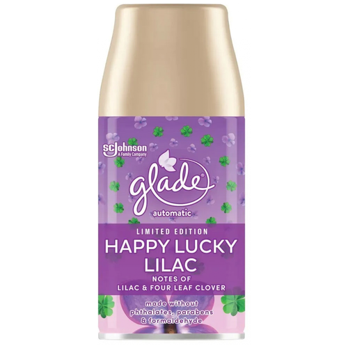 Баллон сменный Glade Automatic Happy Lucky Lilac для автоматического освежителя воздуха