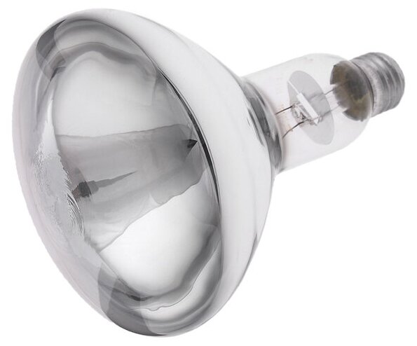 фото Лампа инфракрасная, 250 Вт, Е 27, 220В, длина волны 1100-1150 нм, белая колба