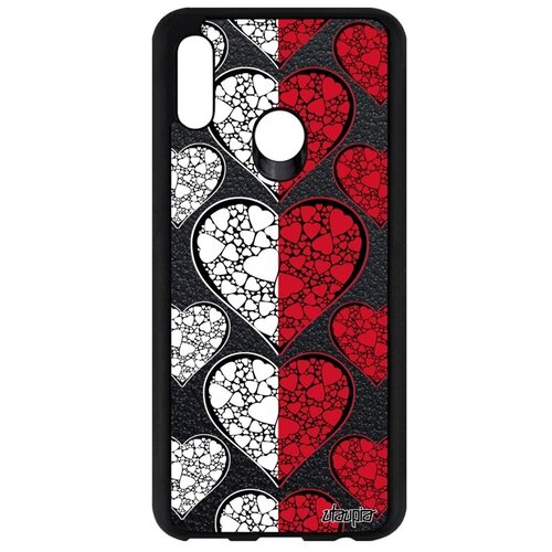 фото Защитный чехол на телефон // huawei p smart 2019 // "флаг монако с сердцем" страна государственный, utaupia, цветной