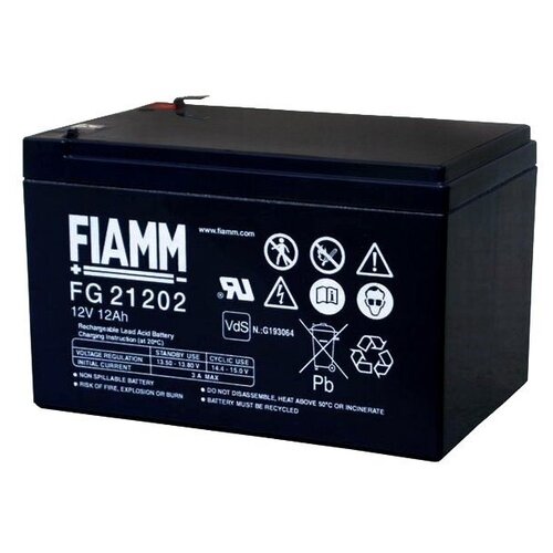 Аккумулятор для ИБП FIAMM FG21202 (12В/12 А·ч)