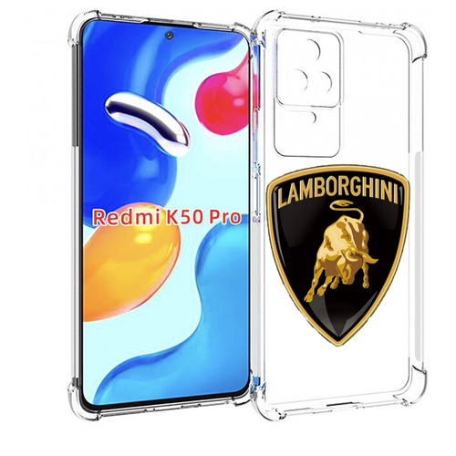 Чехол MyPads lamborghini-ламборгини-2 для Xiaomi Redmi K50 / K50 Pro задняя-панель-накладка-бампер