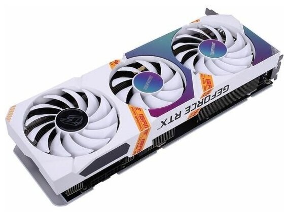 Видеокарта Colorful GeForce RTX 3070 8 ГБ iGame GeForce RTX 3070 Ultra W LHR-V rev 20 LHR