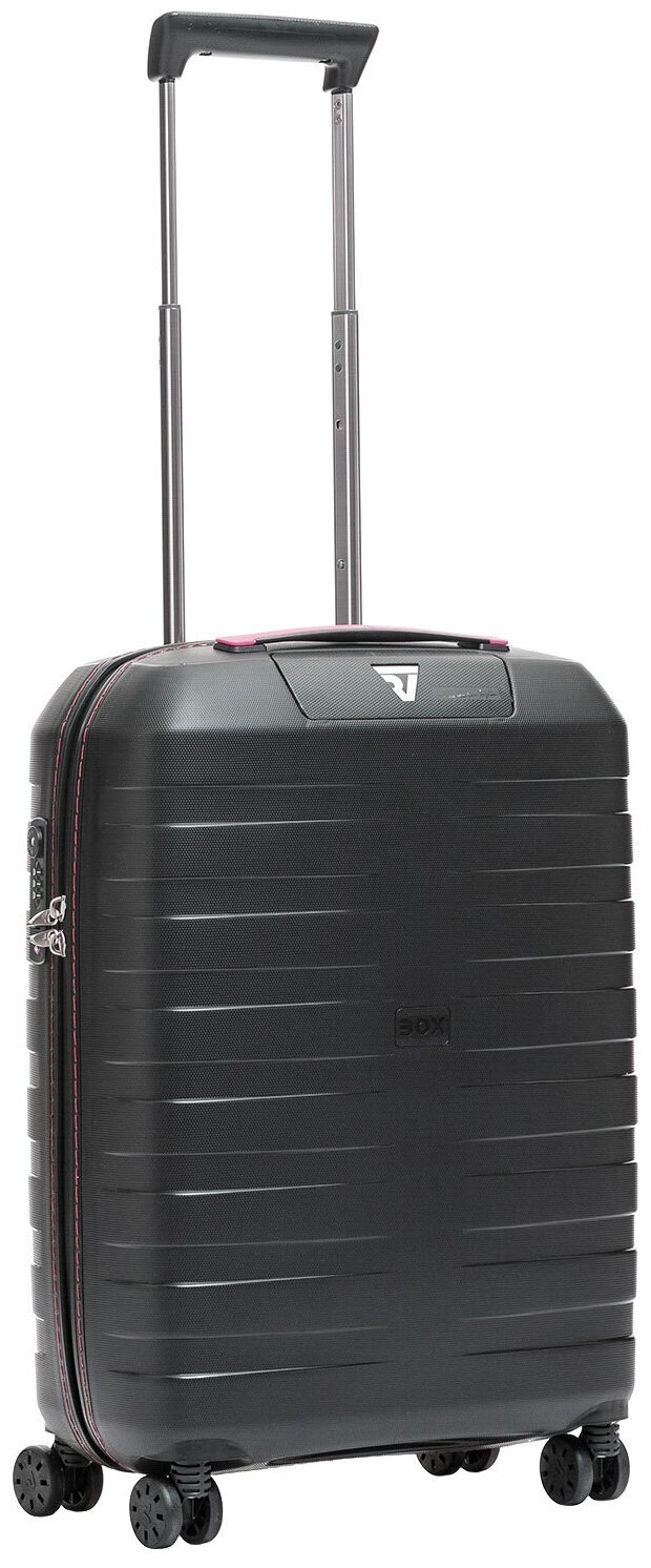 Чемодан 5513 Box Cabin Trolley 4 Wheels *3901 Fucsia/Nero