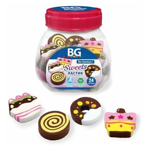 Ластики BG Ластик SWEETS, фигурный, 13 шт