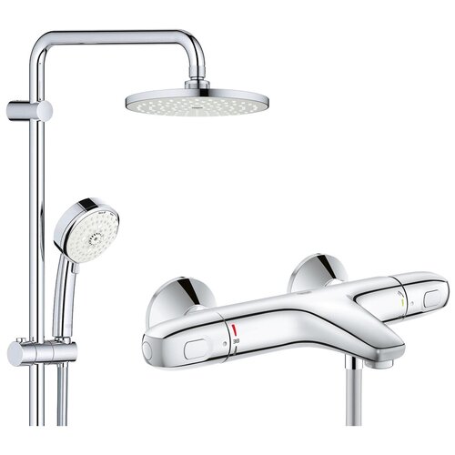 Душевая система с термостатом GROHE Grohterm 1000 New для ванны, хром