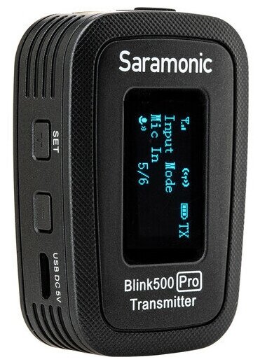 Saramonic Blink500 Pro B6 (TX+TX+RXUC) приемник и 2 передатчика с кейсом-зарядкой для телефона - фото №11