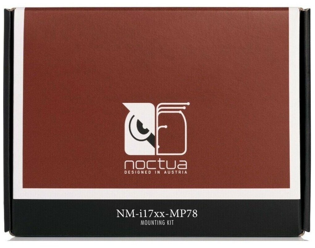 Переходник крепления Mounting kit Noctua NM-I17XX-MP78 для разъема процесора Intel LGA1700 (для U14S/U12S/U9S/L12S/L12)