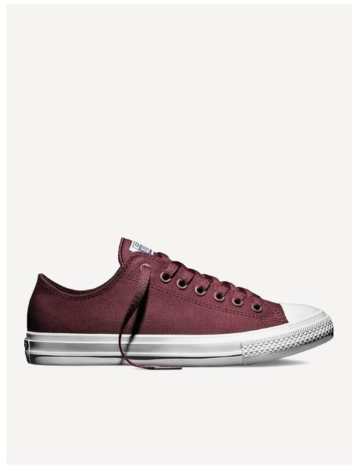 Кеды Converse Chuck Taylor All Star, демисезонные, перфорированные, размер 5US (35EU), красный, бордовый