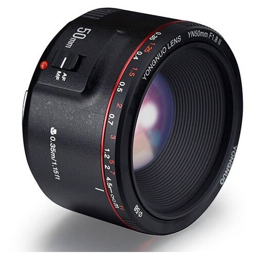 Объектив YongNuo AF 50mm f18 II Canon EF 936000₽