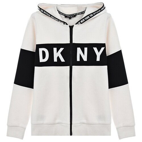 Кардиган трикотажный с капюшоном DKNY D25D37/119_140