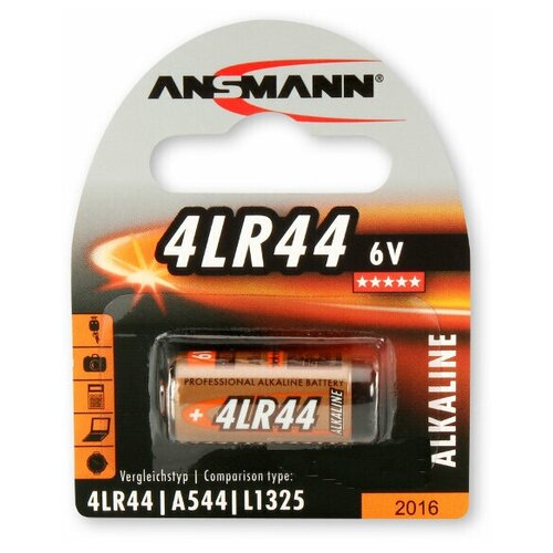 Батарейка Ansmann 4LR44 6V BL1 1510-0009