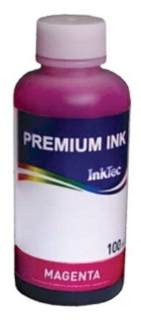 Чернила InkTec (C0090-100MM) для Canon Pixma G1400/2400/3400 GI-490M 100 мл (magenta, Dye)