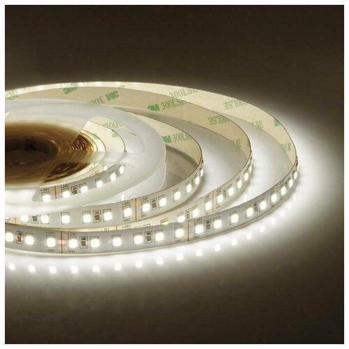 Cветодиодная лента Apeyron Electrics 5 м, IP20, SMD2835, 120 LED/м, 16 Вт/м, 24 В, 4000К