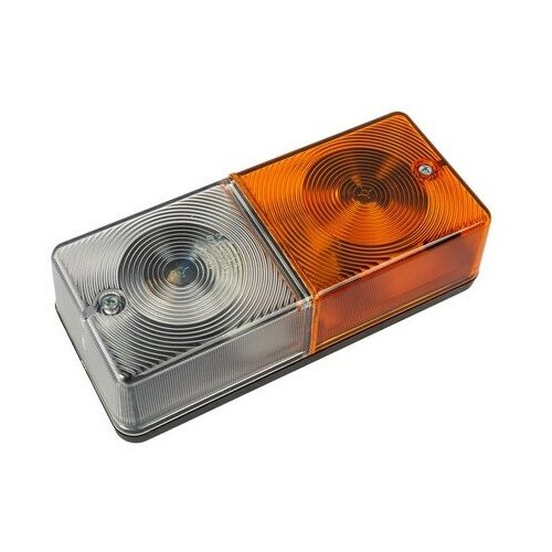 Руслан Фонарь тракторный передний МТЗ н/о (пласт)(ан. 3703.3712)(габ, поворот) (РК)