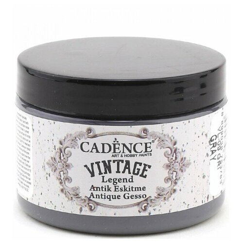 Античный грунт-краска Cadence Vıntage Legend. Gray-09