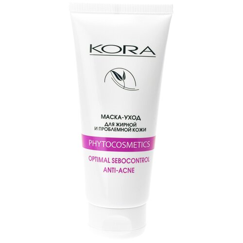 Маска-уход для жирной и проблемной кожи KORA Care Mask for oily and problem skin